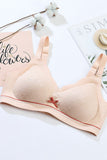 Women Cute Lace Wire-free Push up Bra