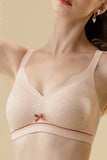 Women Cute Lace Wire-free Push up Bra