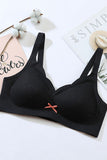 Women Cute Lace Wire-free Push up Bra