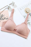 Women Cute Lace Wire-free Push up Bra