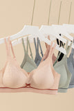 Women Cute Lace Wire-free Push up Bra