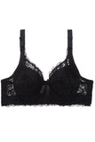 Women Plus Size Maximum Cleavage Underwire Push Up Lace Bra