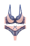 Women Sexy Lingerie Set - Lace Bra and Panty Set Bralette Sleepwear