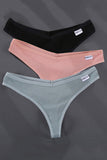 3PCS/Set G-string Cotton Panties