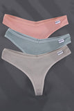 3PCS/Set G-string Cotton Panties