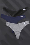 3PCS/Set G-string Cotton Panties