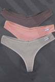 3PCS/Set G-string Cotton Panties