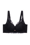 A Thin And Large Size Comfort Lace Wirefree Bra