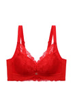 A Thin And Large Size Comfort Lace Wirefree Bra