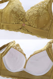 A Thin And Large Size Comfort Lace Wirefree Bra