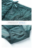 Summer Ultra-thin Breathable Underwire Eyelash Lace Bra And Panty Sets