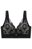 Women Comfortable Smooth Lace Trim Bras