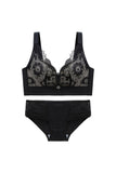 Women Comfortable Smooth Lace Trim Bras