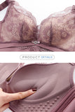 Women Comfortable Smooth Lace Trim Bras