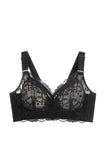 A Beauty Back Ultra-thin  Full-coverage Breathable Minimizer Bra