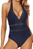 Womens One Piece Swimsuits Hollow Out Swimwear