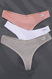 3PCS/Set G-string Cotton Panties