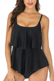 Women Ruffles Swimsuit Top No Bottom