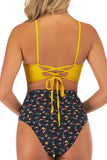 Cute Women Bikini Swimsuit High Waist Two Piece Bathing Suit