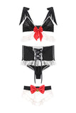 Lingerie cute maid set Split maid uniform Seductive princess nightclub role play