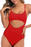 Women Sexy One-Piece Swimsuit seductive Cut-outs Swimwear