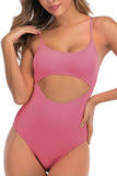 Women Sexy One-Piece Swimsuit seductive Cut-outs Swimwear