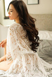 Sexy lace transparent Bohemian style women suspender sexy underwear pajamas nightdress