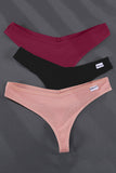 3PCS/Set G-string Cotton Panties