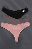 3PCS/Set G-string Cotton Panties