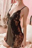 Sexy nightdress lace tempts underwear sling lace.