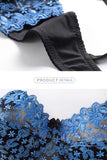 Ultra-thin And Breathable Lace Plus Size Underwire Bra