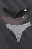 3PCS/Set G-string Cotton Panties